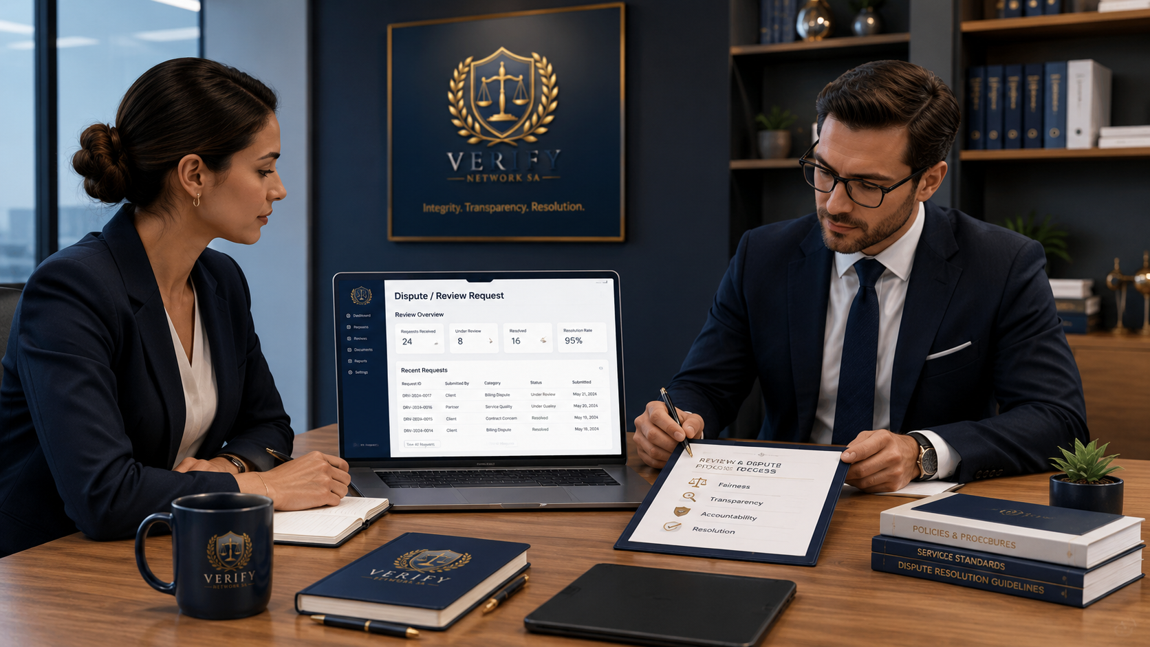 Service issue report review